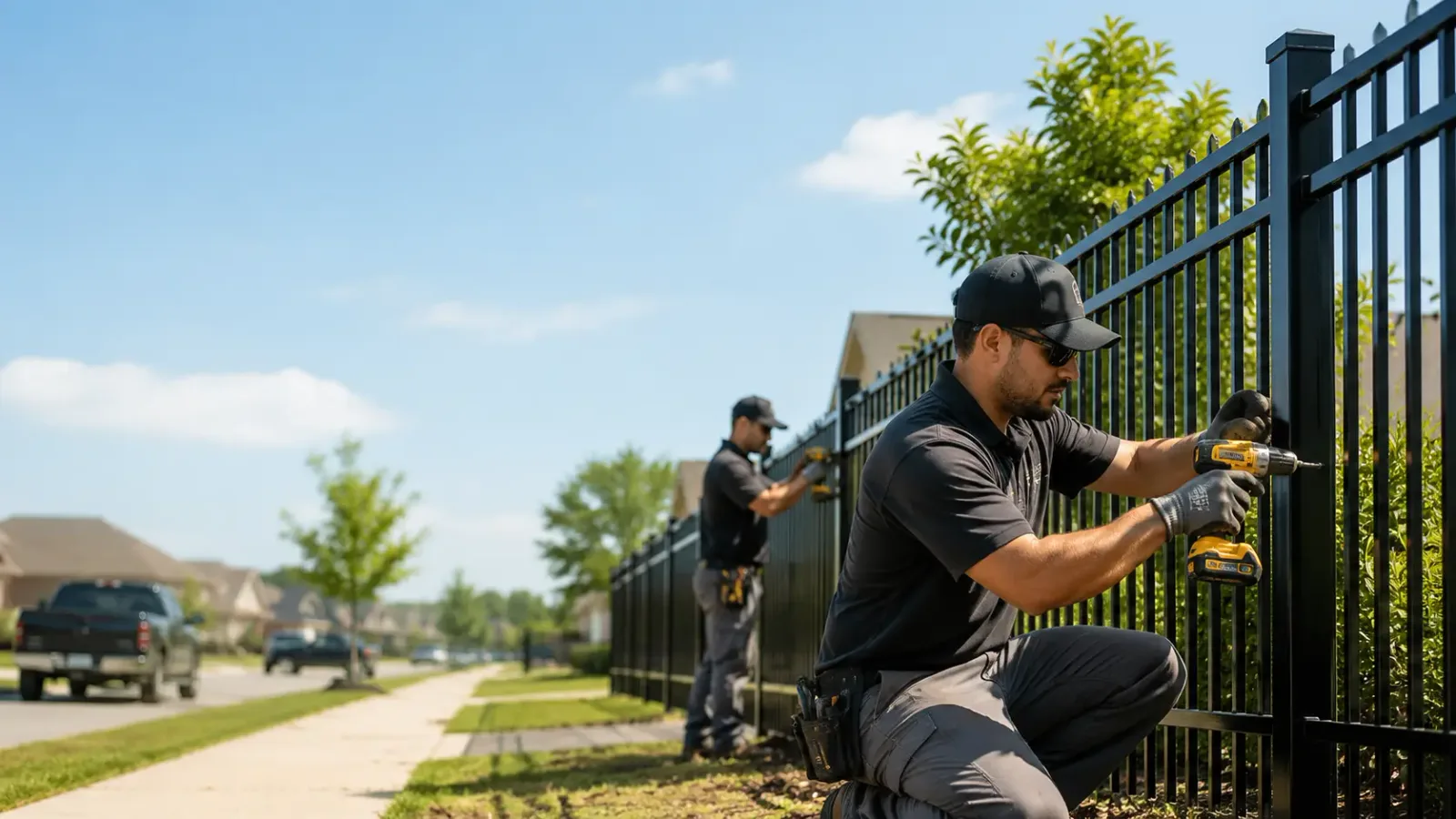 Metal Fence Installation in Navasota, TX